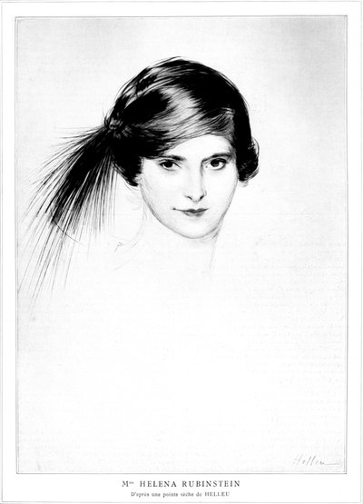 海伦娜-鲁宾斯坦（Helena Rubinstein），保罗-塞萨尔-赫勒（Paul César Helleu）著 作者 保罗·塞萨尔·Helleu