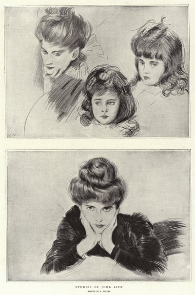 女孩生活研究 作者 Paul Cesar Helleu