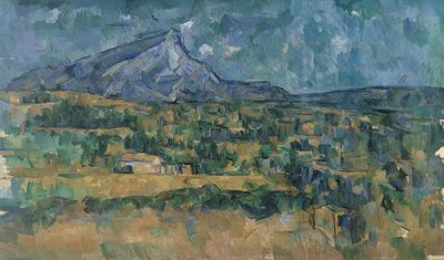 Saint Saint-Victoire，c.1902-06（布面油画） 作者 保罗·塞尚