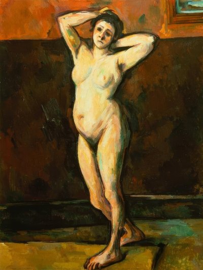 常设裸体女人 作者 Paul Cézanne