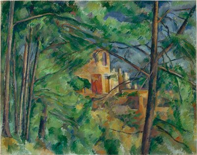 英语: Château Noir behind the trees Château Noir behind the trees 作者 保罗·塞尚
