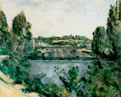 法语: Le Pont et le déversoir à Pontoise 庞图瓦兹的桥梁和水坝（Le Pont et le déversoir à Pontoise） 作者 保罗·塞尚