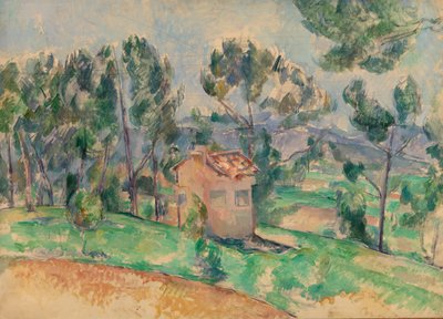 普罗旺斯狩猎小屋（Cabane de chasse en Provence） 作者 保罗·塞尚