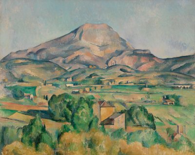 圣维克多尔山（La Montagne Sainte-Victoire） 作者 保罗·塞尚