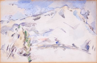 圣维克多尔山（La Montagne Sainte-Victoire） 作者 保罗·塞尚