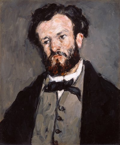 安东尼·瓦拉布雷格（AnthonyValabrègue）的肖像，1869-1871年 作者 保罗·塞尚