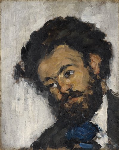 安托万财富马里昂的肖像，c.1871 作者 Paul Cézanne