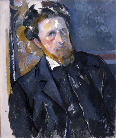 Joachim Gasquet (1873-1921)的肖像 - 保罗-塞尚(1839-1906)。布面油画，约1896年。国家画廊，布拉格 作者 保罗·塞尚