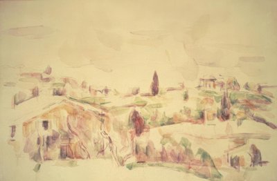 普罗旺斯乡村 作者 保罗·塞尚