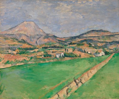 走向圣维克多尔山（Vers la Montagne Sainte-Victoire） 作者 保罗·塞尚