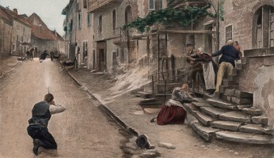 Un Brave (colour photogravure) 作者 保罗·埃米尔·布蒂尼