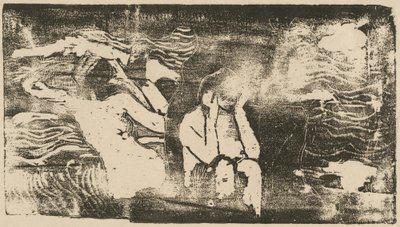 在黑色的岩石(Aux roches noires) 作者 保罗·高更