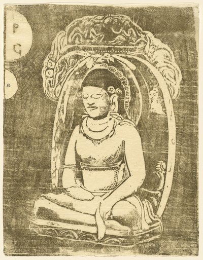 Bouddha Buddha，在1895年或之后。 作者 保罗·高更