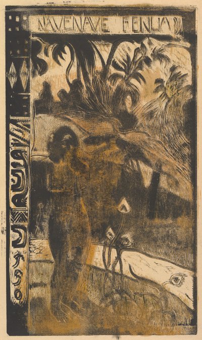 愉快的土地》，1893-94。 作者 保罗·高更