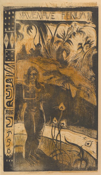 愉快的土地》，1893-94。 作者 保罗·高更