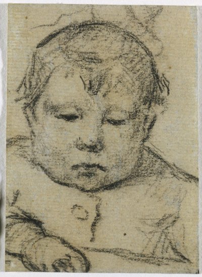 埃米尔·高更（Emil Gauguin）小时候，右手向前，c。 1875-1876年。 作者 保罗·高更