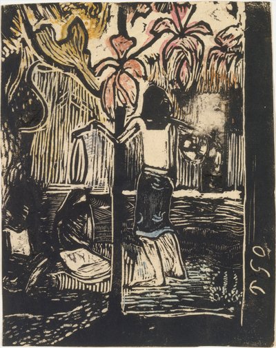 香料Noa Noa，小块，1894-95，1894-95。 作者 保罗·高更