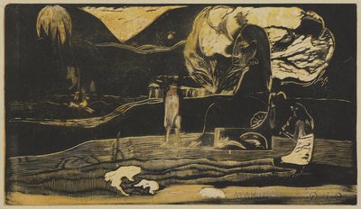 Maruru：谢谢，1891年4月至9月。 1893 作者 保罗·高更