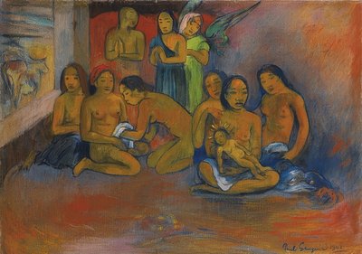 耶稣降生。 1902年 作者 保罗·高更