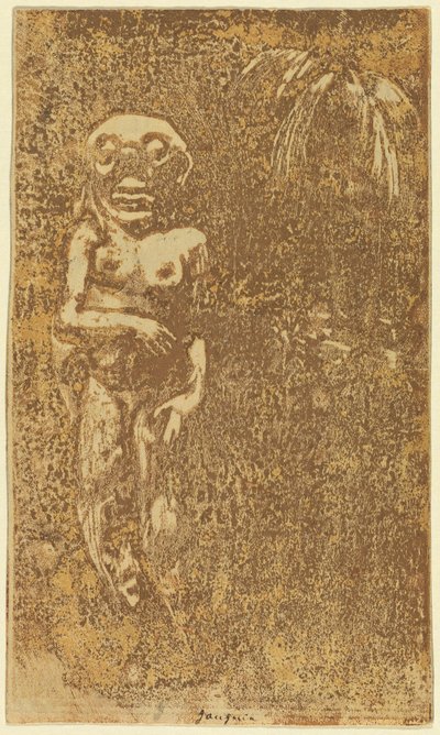 Oviri The Savage [直页], 18941895. 作者 保罗·高更