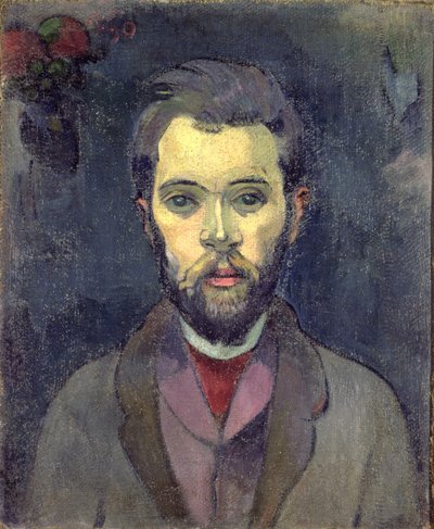 William Molard（1862-1936）的肖像，瑞典作曲家，c.1893-94 作者 保罗·高更