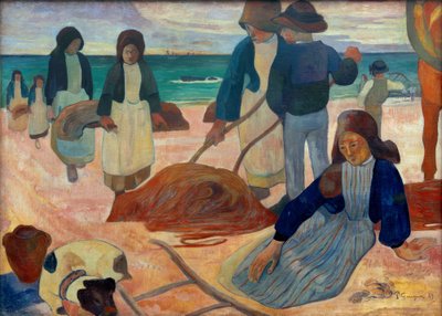 Ramasseuses de varech II（Breton Tongs Collectors II） 作者 Paul Gauguin