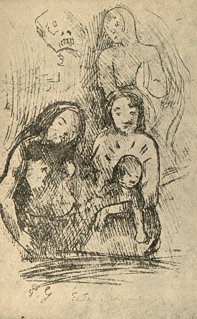 宗教幻想，1936年 作者 保罗·高更