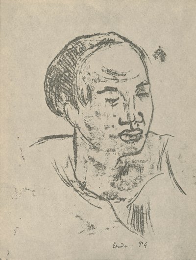 研究，1936年 作者 保罗·高更