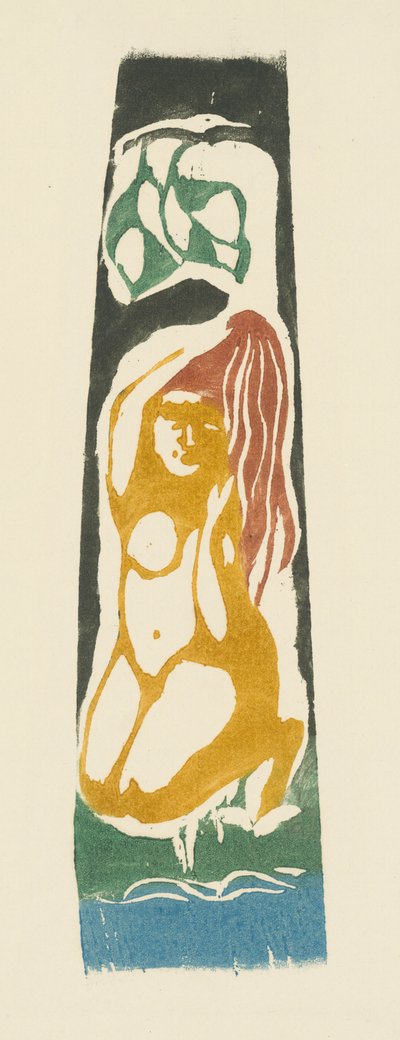 大溪地女人，约1900年 作者 保罗·高更