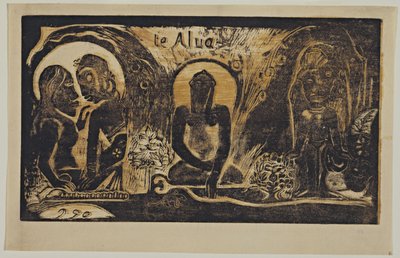 God The Gods from Noah系列，1893-1894年 作者 保罗·高更