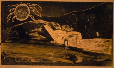 Te Po, 1893-94, 1893-94. 作者 保罗·高更