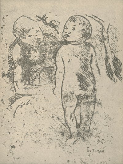 Te Tamari，1936年 作者 保罗·高更