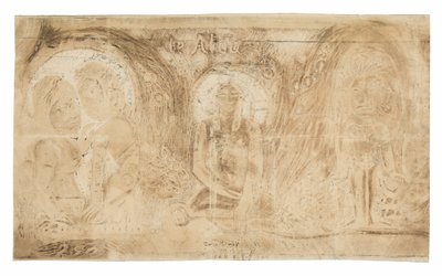 Te atua（神），选自 Noa Noa 套房 作者 保罗·高更
