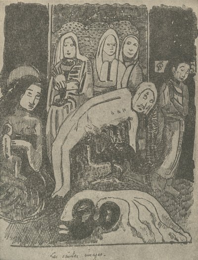 圣像，1936年 作者 保罗·高更