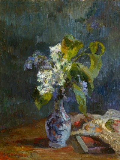 花瓶花 作者 保罗·高更