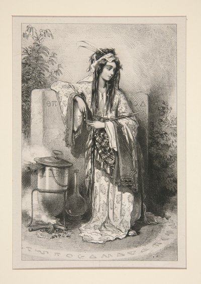 (?) (magicienne.) 作者 保罗·加瓦尔尼