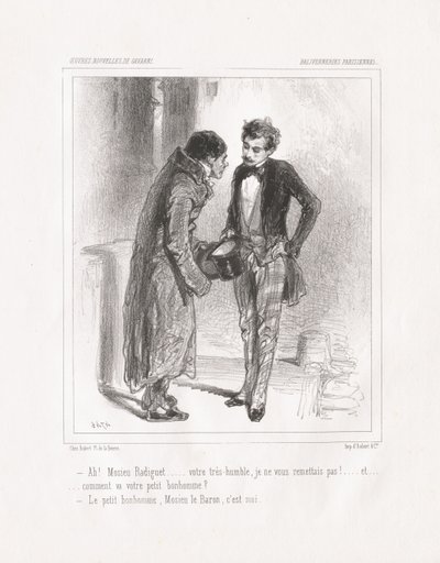 巴黎圣母院：啊！孟席·拉迪格（Monsieu Radiguet），1847年。 作者 保罗·加瓦尔尼