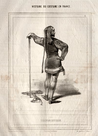 法国服装史：Tourmenteur 作者 保罗·加瓦尔尼