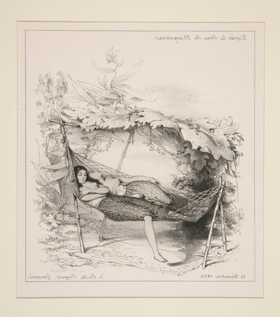 LE HAMAC. 作者 保罗·加瓦尔尼