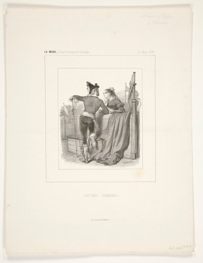 LE TOREADOR. 作者 保罗·加瓦尔尼
