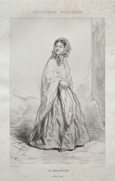 La Boulangère 作者 保罗·加瓦尔尼