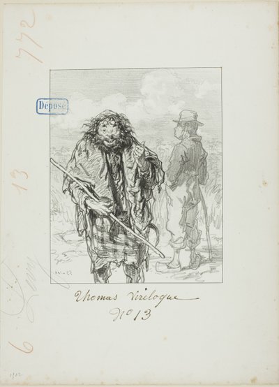 Les Propos de Thomas Vireloque：马修的优点只有这一点 作者 保罗·加瓦尔尼
