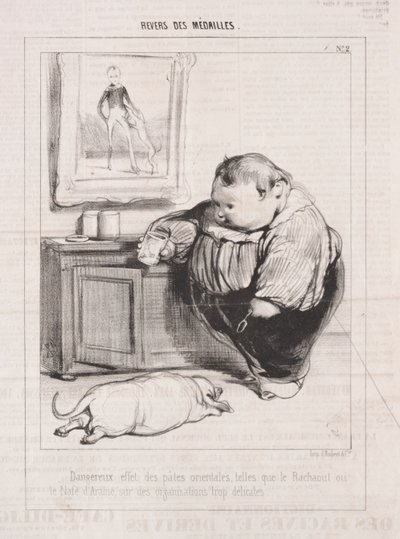 反奖章，1842年。 作者 保罗·加瓦尔尼