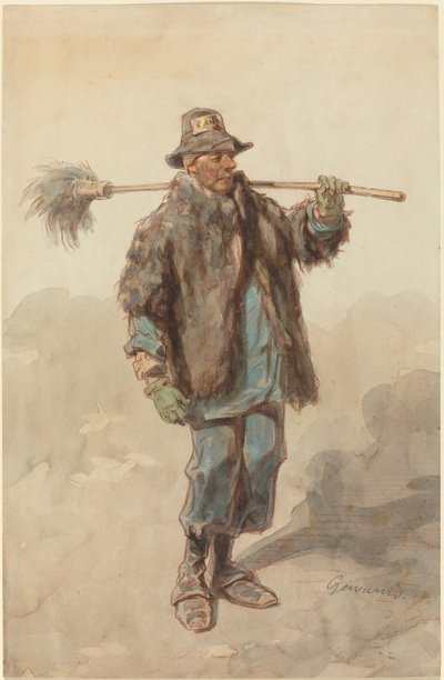 扫街的人（Le Cantonnier） 作者 保罗·加瓦尔尼