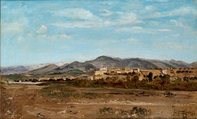 杜尔河畔的沃克吕兹的劳里斯村，1868年 作者 保罗贵狗