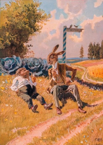 兔子和刺猬 作者 保罗嘿