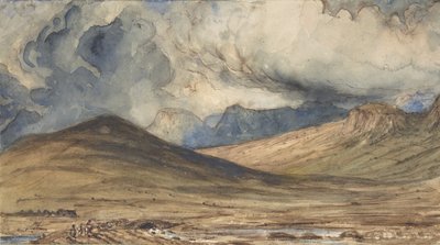 奥弗涅山区，1831-33。 作者 保罗·休特