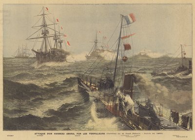 Atack在鱼雷船旗舰上 作者 保罗·乔伯特