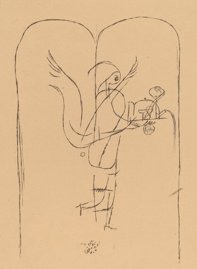 天才奉上一份小小的早餐 天才奉上一份小小的早餐，1920年。 作者 保罗·克莱