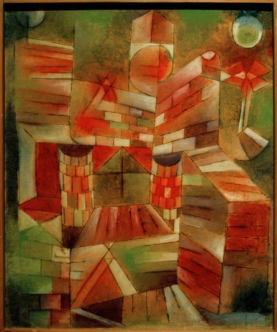 Architectur md窗口 作者 Paul Klee